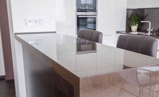 Барная стойка для дома из искусственного камня Corian Canyon (Dupont, США)