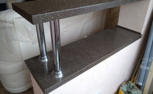 Полки из искусственного камня Grandex A408 (Южная Корея)