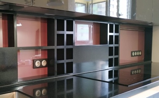 Полки из искусственного камня для кухонной столешницы Tristone S119 (Южная Корея)