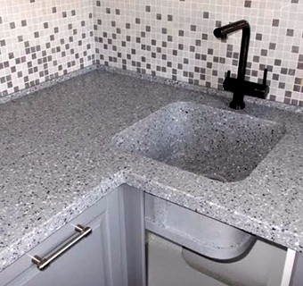 Мойка для кухни из искусственного камня Staron PG830 (Корея).