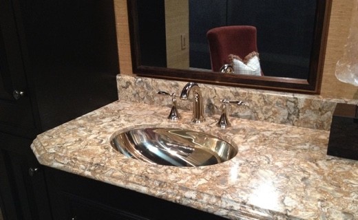 Столешница для ванной комнаты из кварцевого агломерата Cambria Buckingham (США)